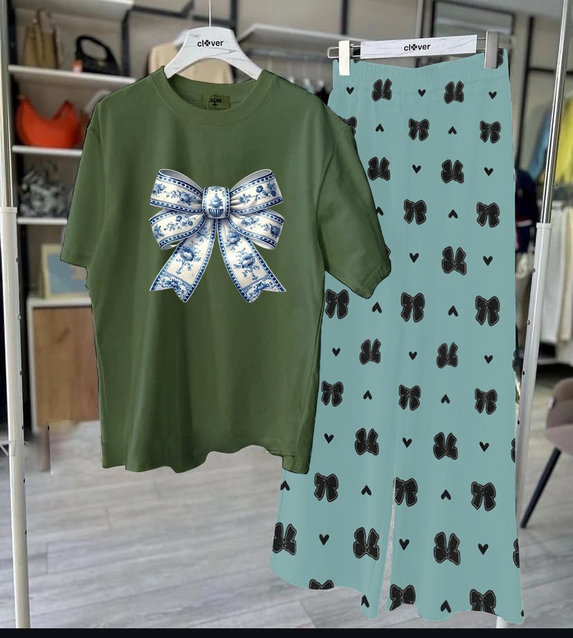 New Arrivals Here  Printed night dress   lounge Wear  For  Girls and Womens