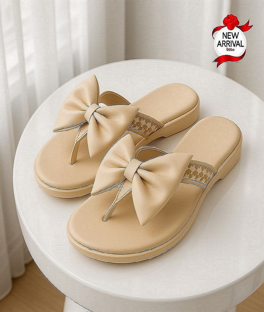 π Bow Design Premium Medicated Slippers For Girls π