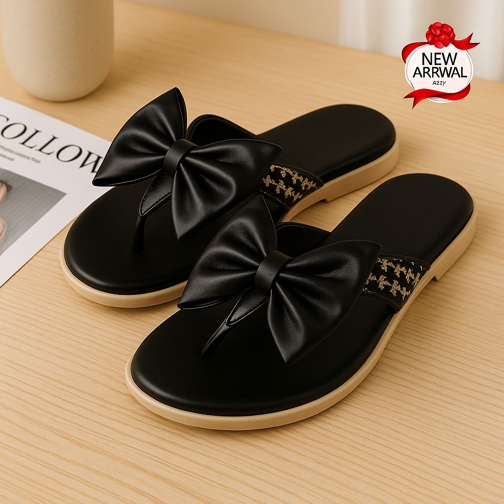 🎀 Bow Design Premium Medicated Slippers For Girls 🎀