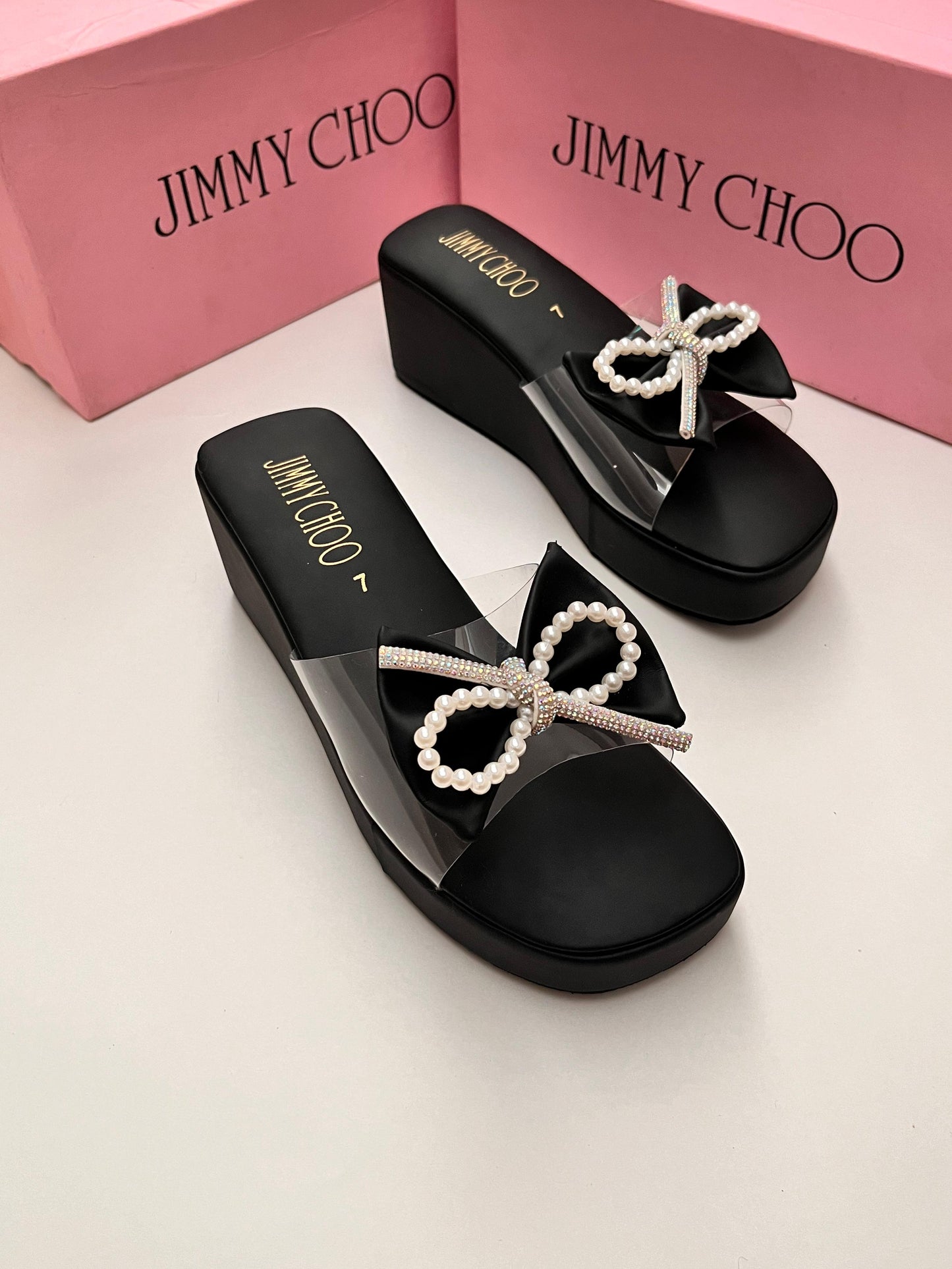 Women sandal - JIMMY CHOO 3 INCH WEDGES