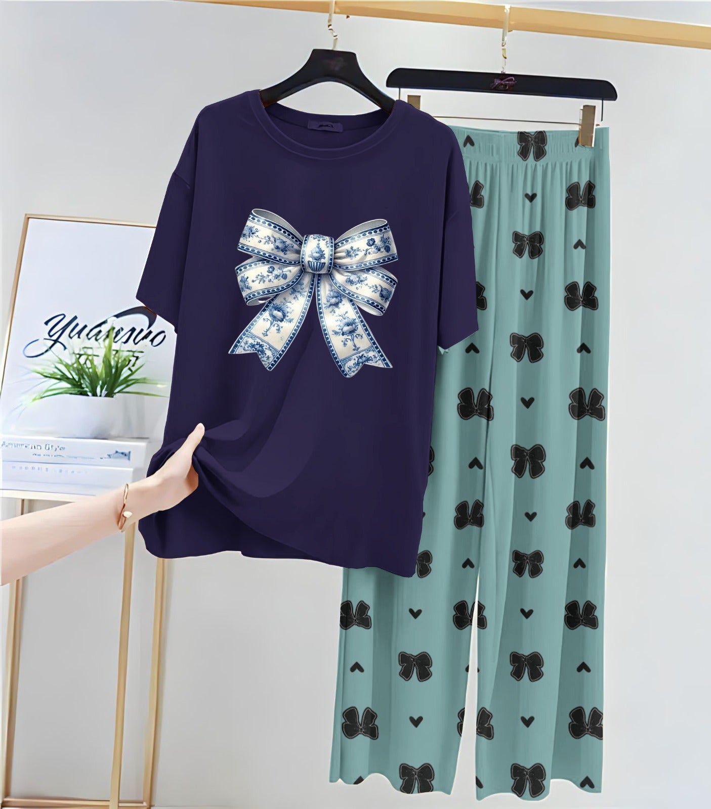 New Arrivals Here  Printed night dress   lounge Wear  For  Girls and Womens .