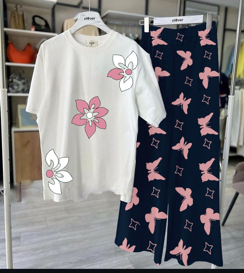 Printed night dress lounge Wear For Girls and Womens.