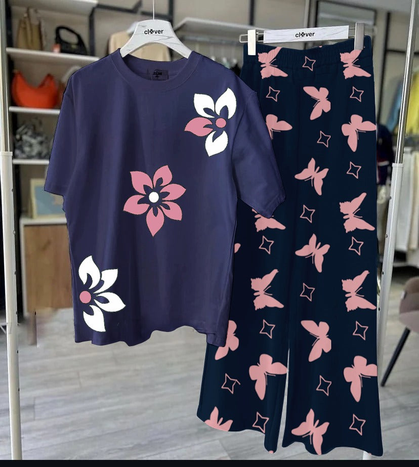 Printed night dress lounge Wear For Girls and Womens.