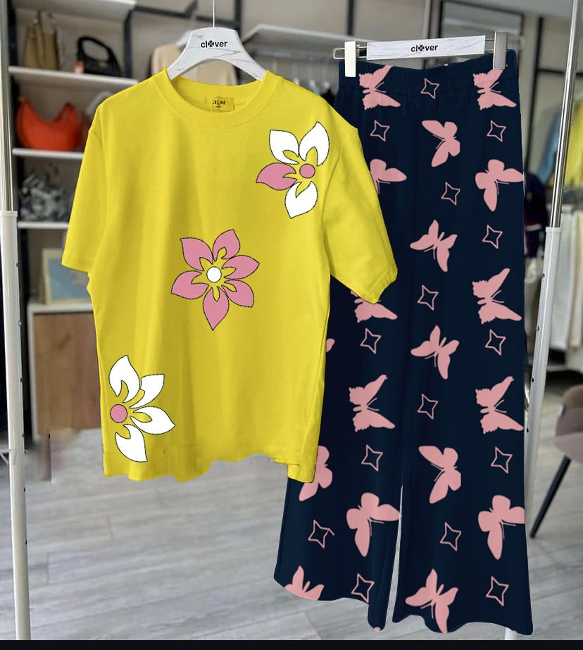 Printed night dress lounge Wear For Girls and Womens.