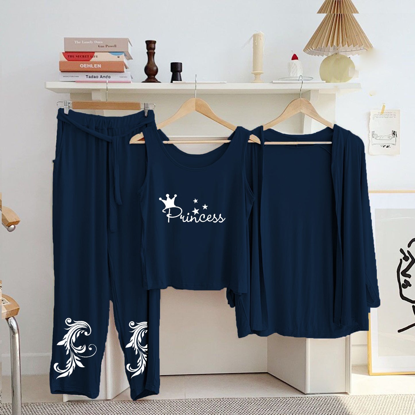 3 pc Night Suit Printed