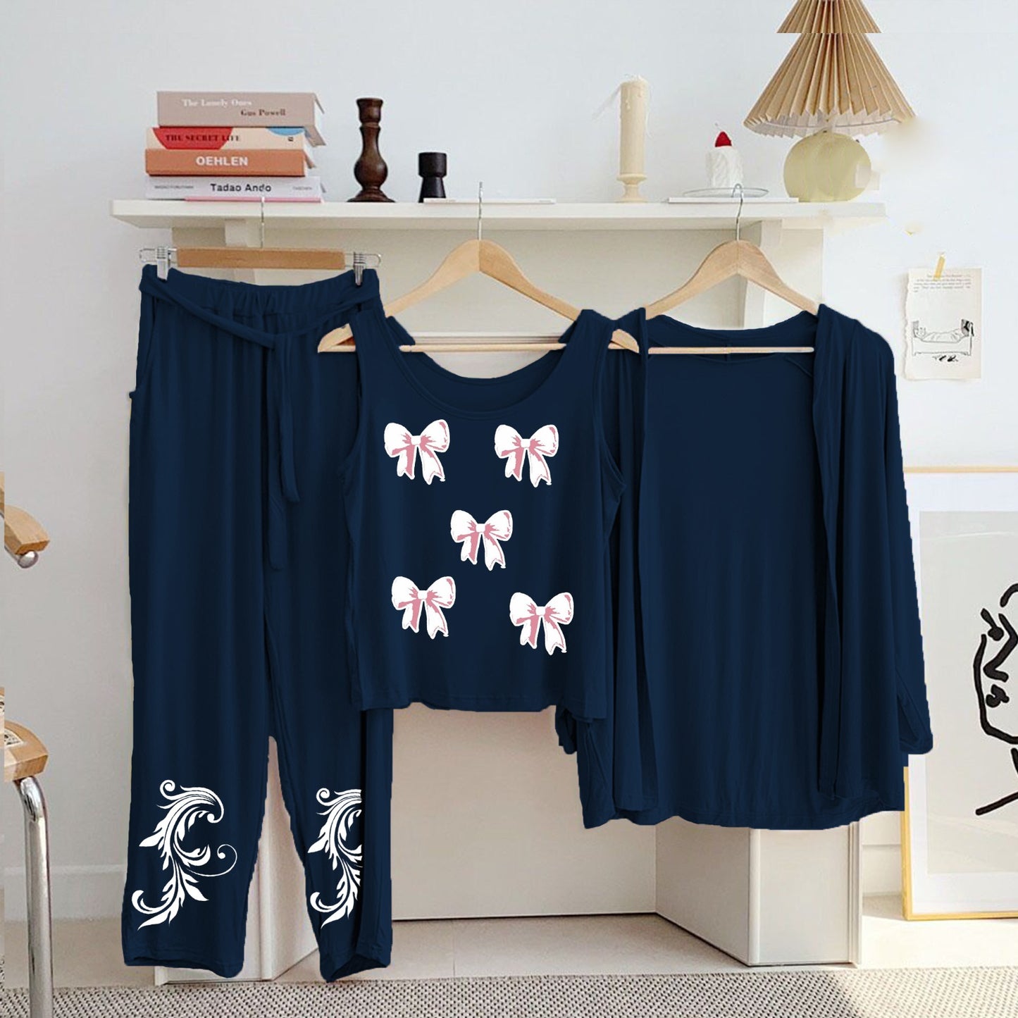 3 pc Night Suit Printed