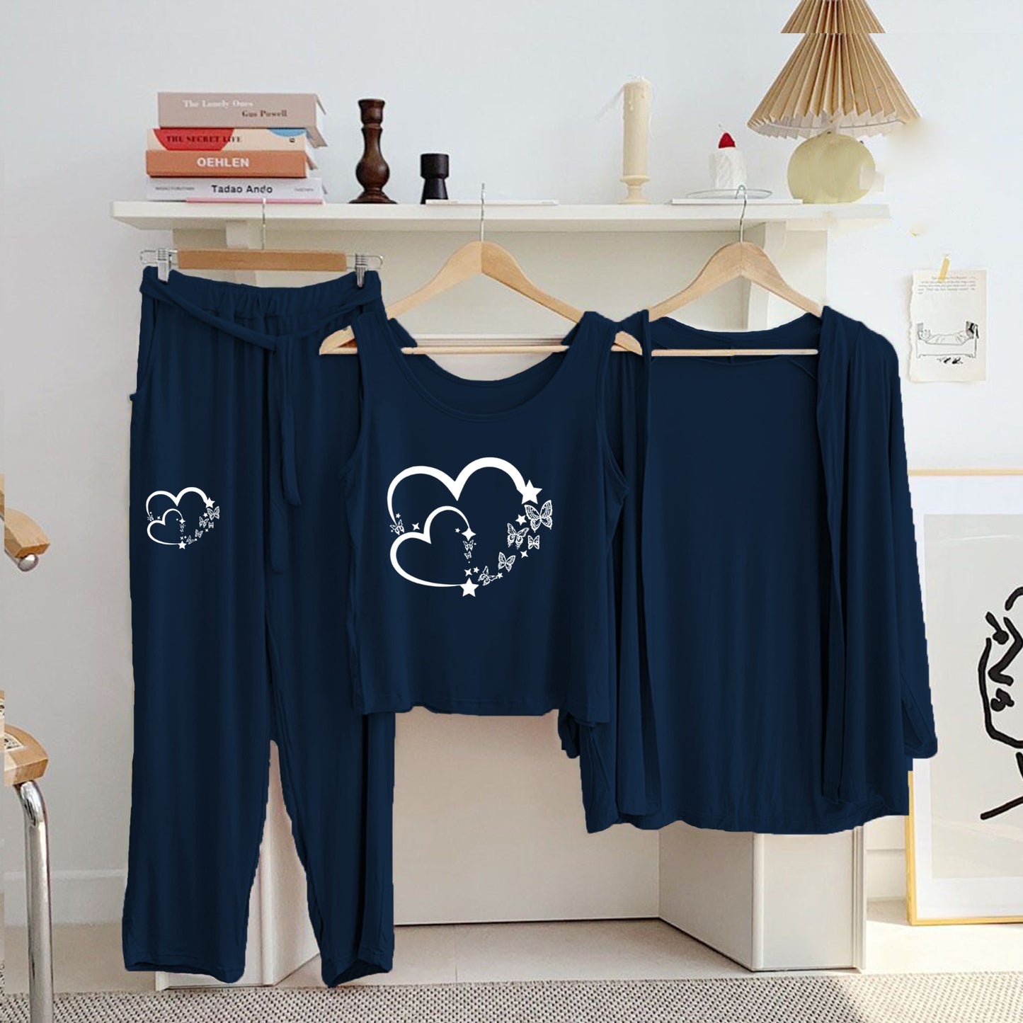 3 pc Night Suit Printed