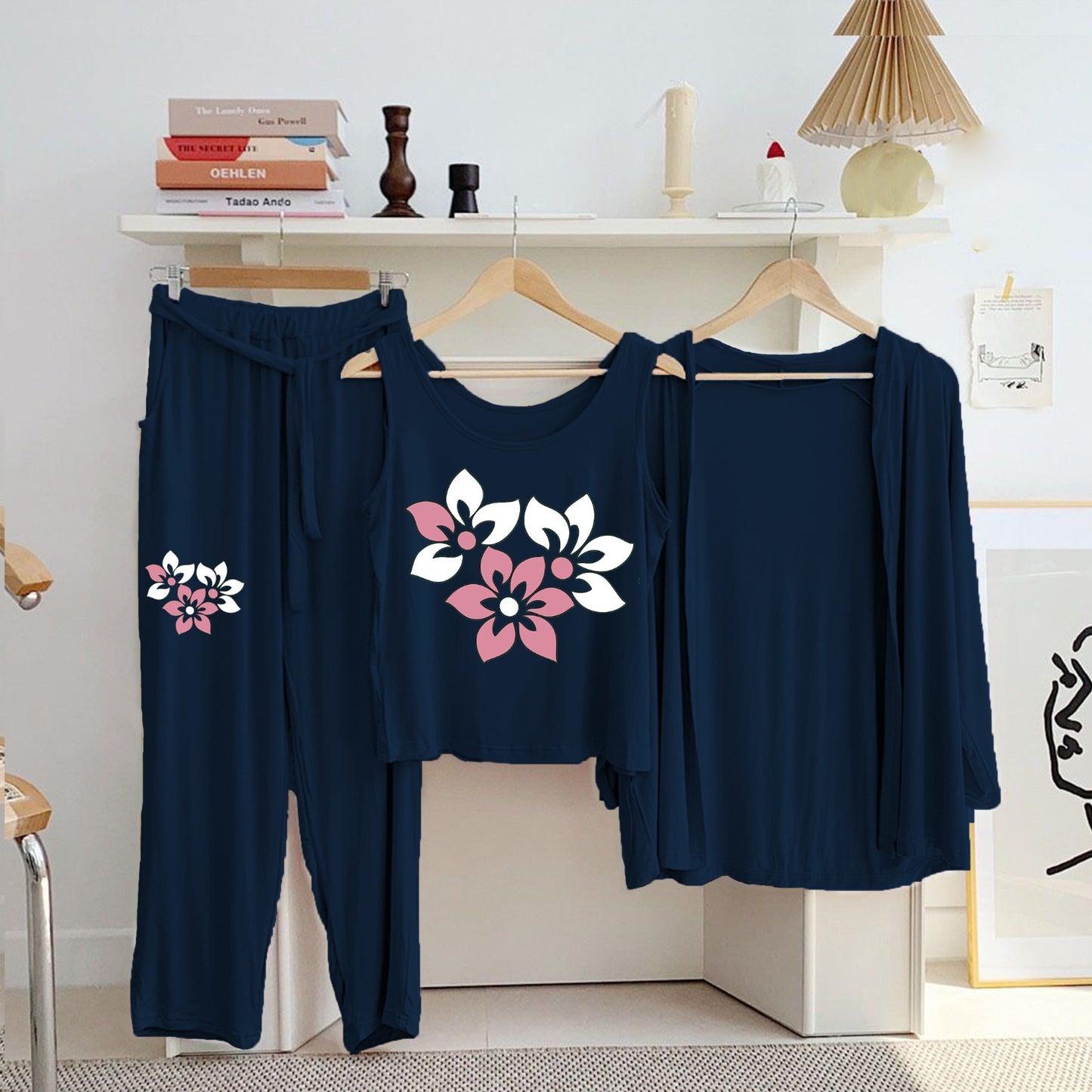 3 pc Night Suit Printed