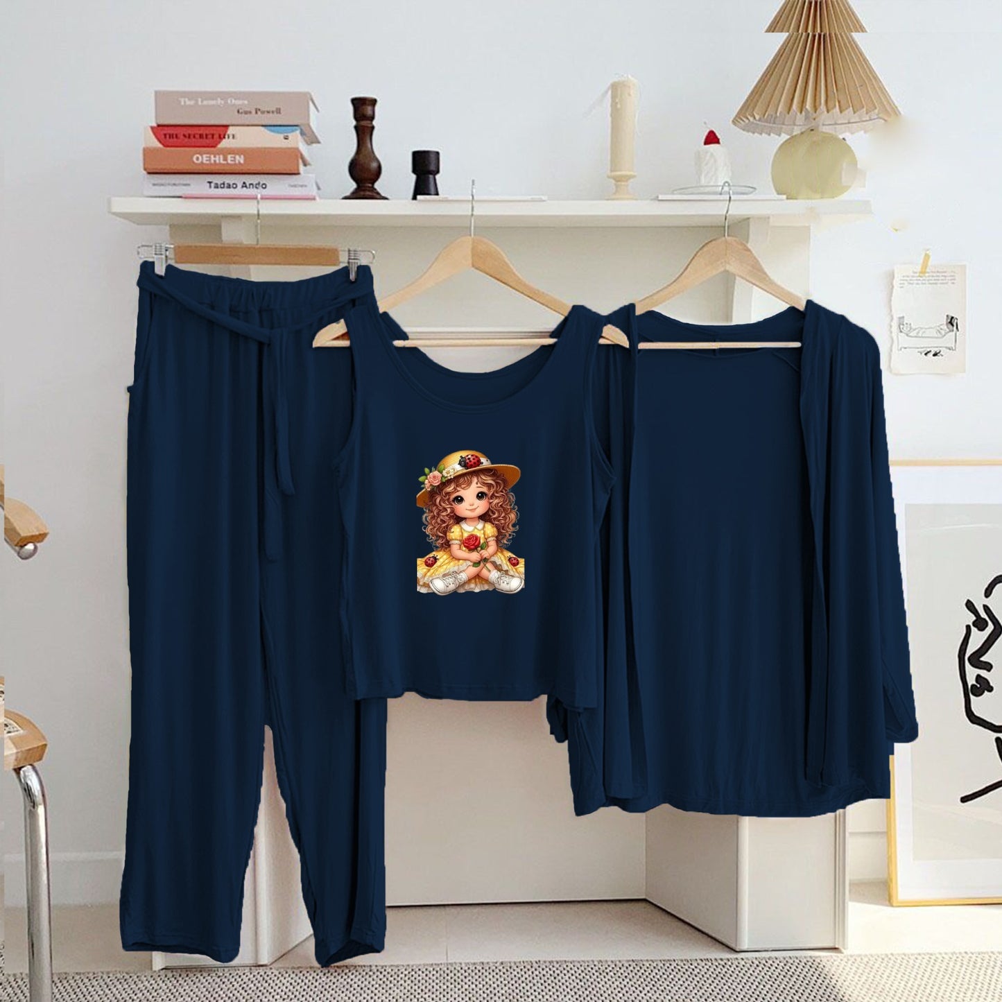 3 pc Night Suit Printed