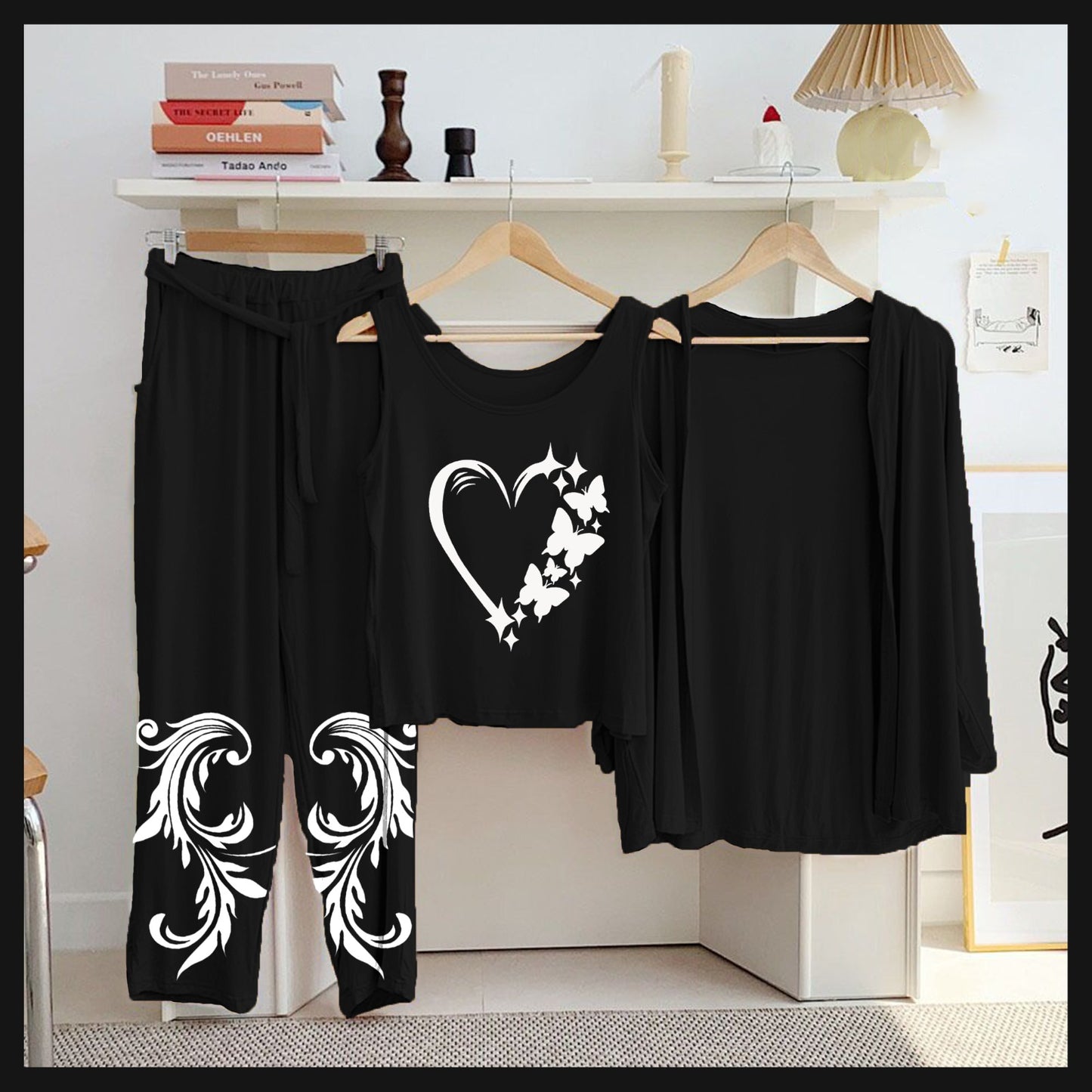 3 pc Night Suit Printed