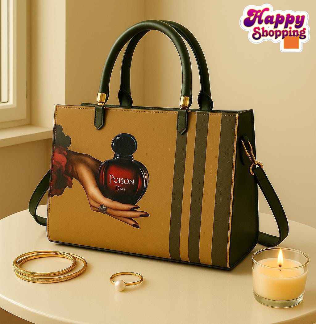 Women Bags 💝 High Quality Shoulder Bag With Unique Handle For Girls 💝