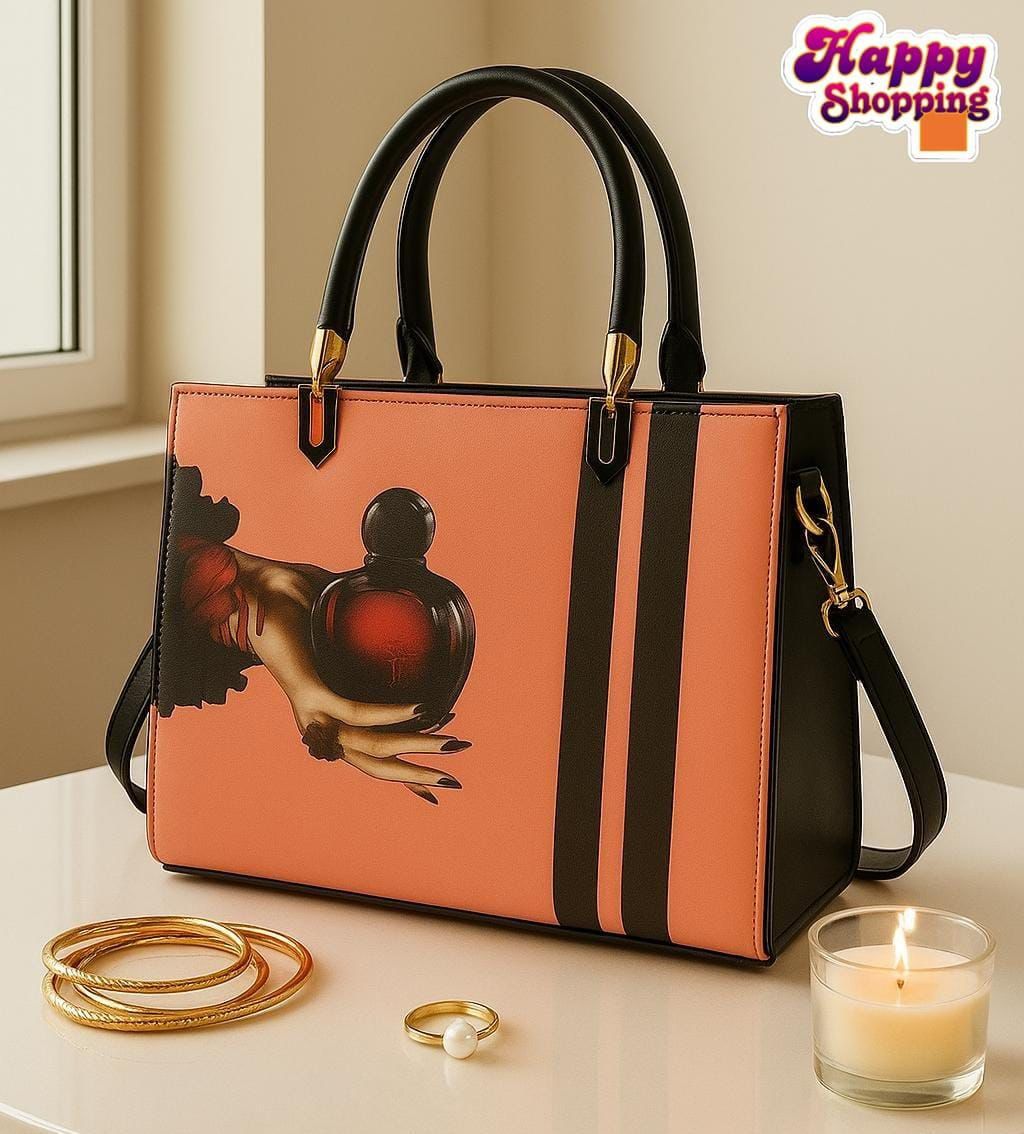 Women Bags 💝 High Quality Shoulder Bag With Unique Handle For Girls 💝