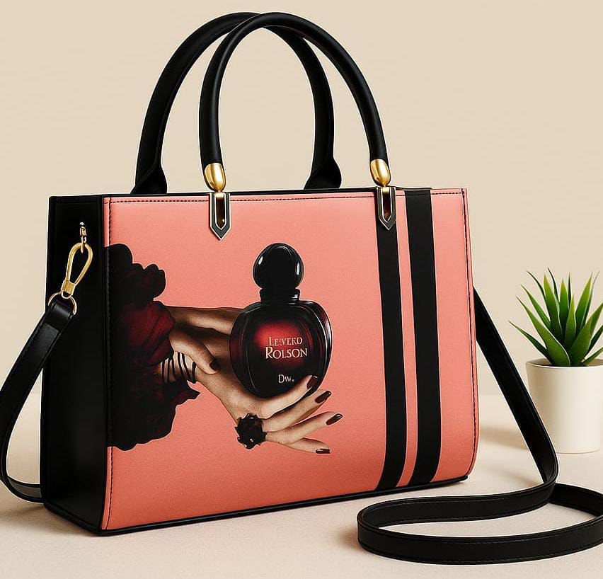 Women Bags 💝 High Quality Shoulder Bag With Unique Handle For Girls 💝