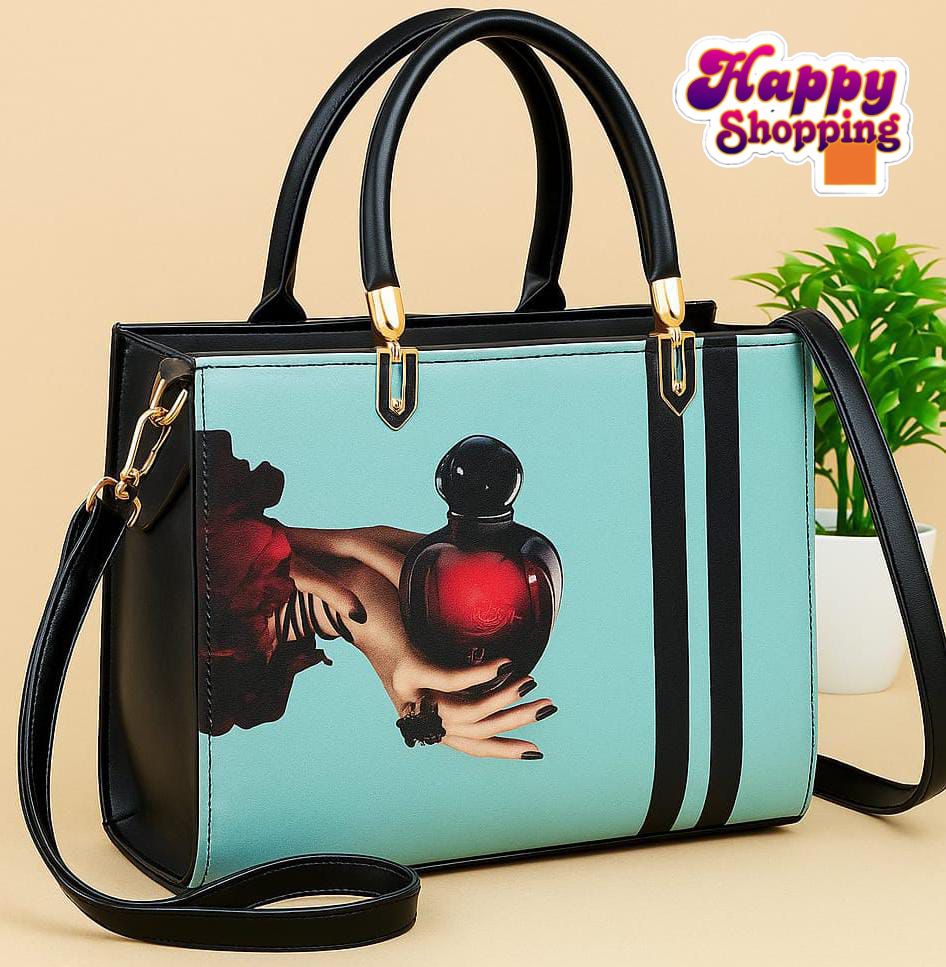 Women Bags 💝 High Quality Shoulder Bag With Unique Handle For Girls 💝