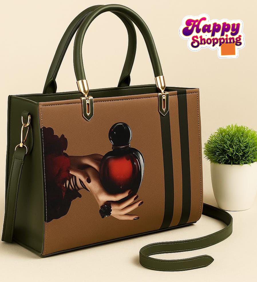 Women Bags 💝 High Quality Shoulder Bag With Unique Handle For Girls 💝