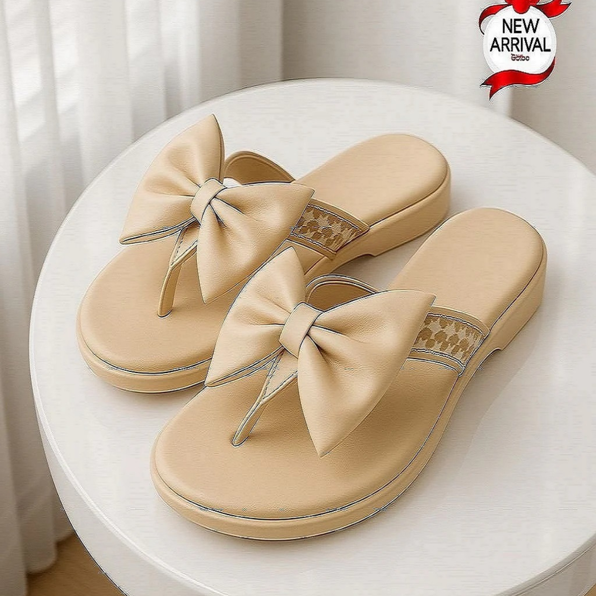 🎀 Bow Design Premium Medicated Slippers For Girls 🎀