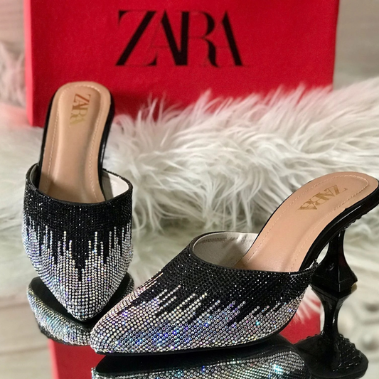 Women Heels - ZARA Stone heels