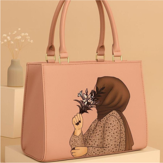 💝 Hijabees High Quality Bag With Handle For Girls 💝  🔸 SHOULDER BAG