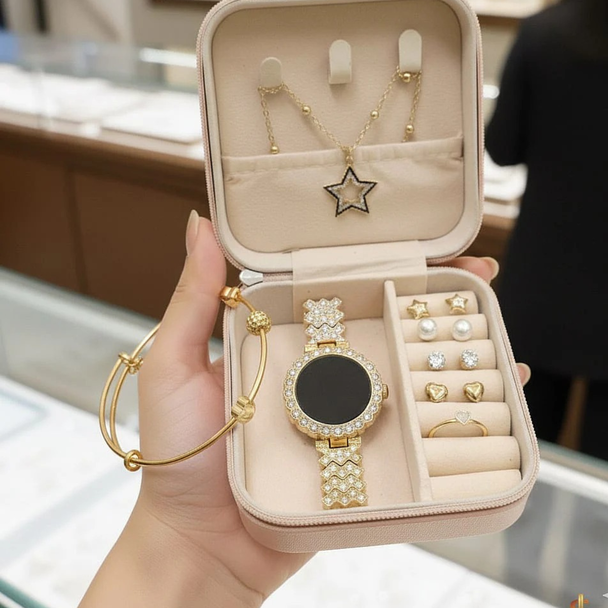 Hellow Girls Here's The Complete Combo Deal For You 😍😍  *_💎 Fancy Beautiful 8Pc Watch Deal For Her "