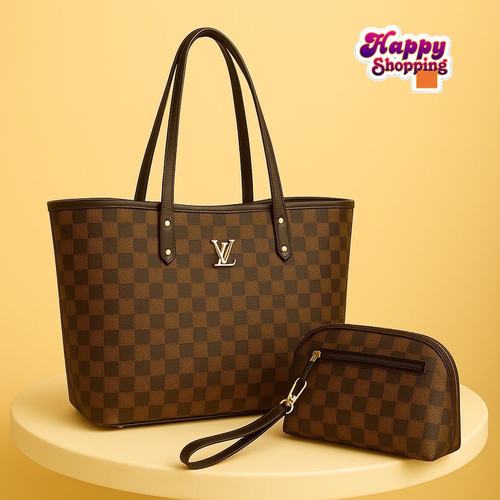 Master Quality Tote Bag  🎀Lv 2pc Tote bag For Girls .