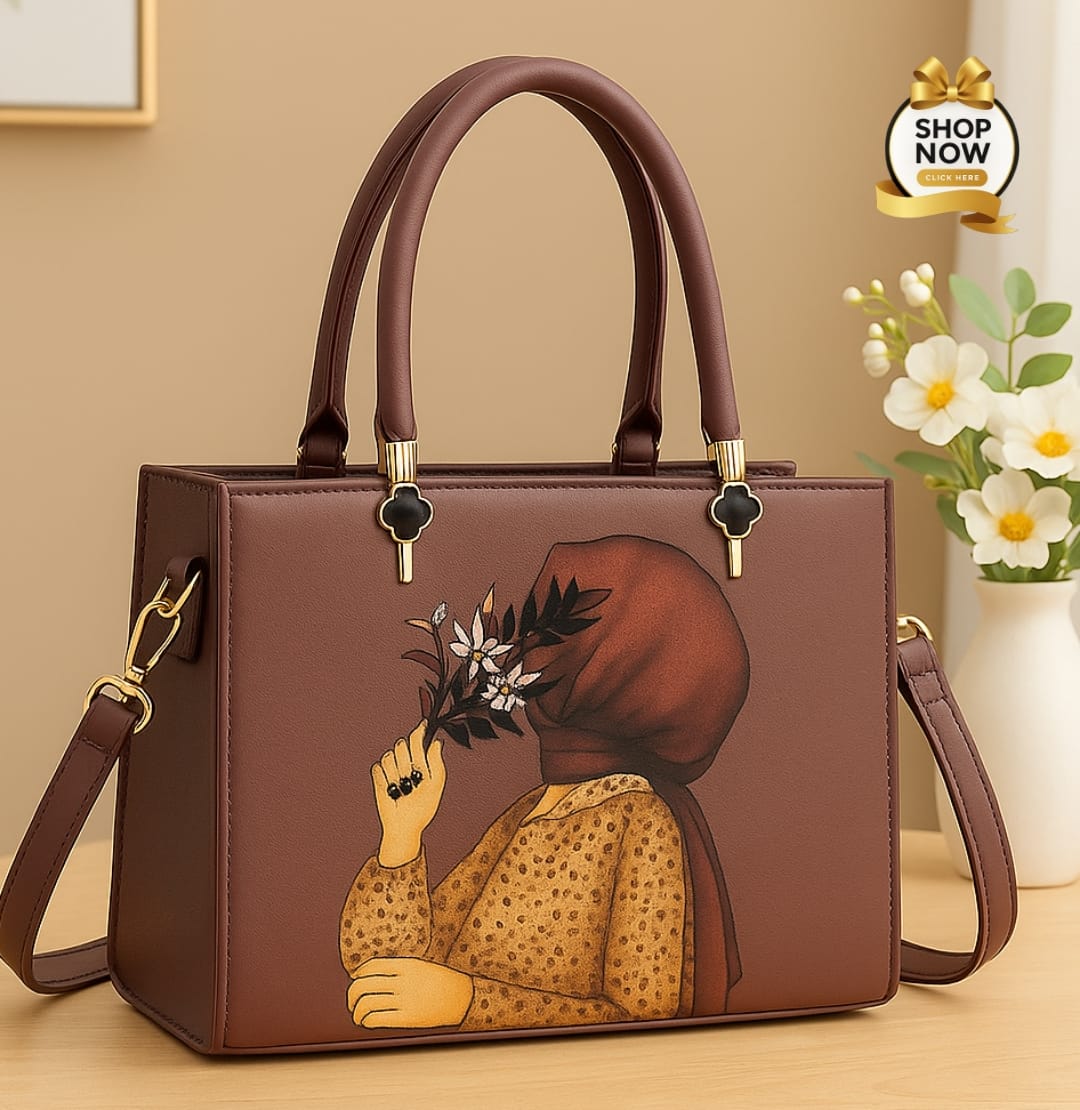 High Quality Shoulder Bag 💝 Hijabees High Quality Bag With Handle For Girls 💝
