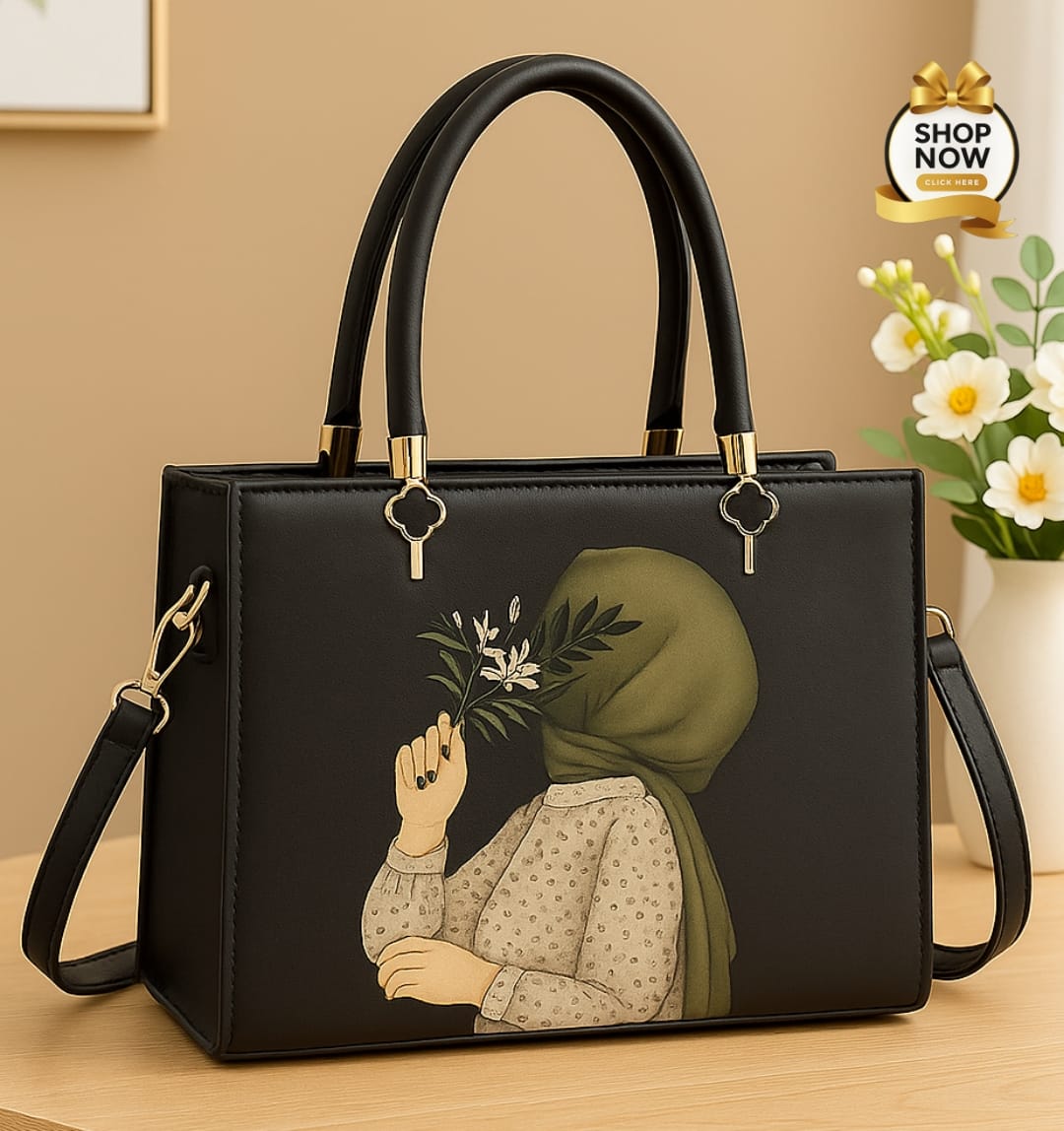 High Quality Shoulder Bag 💝 Hijabees High Quality Bag With Handle For Girls 💝