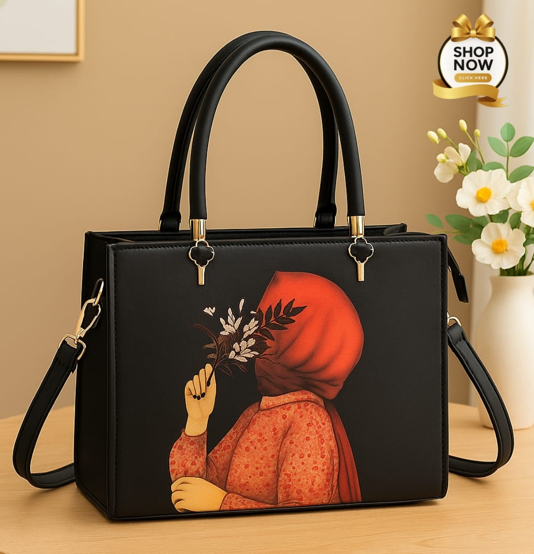 High Quality Shoulder Bag 💝 Hijabees High Quality Bag With Handle For Girls 💝