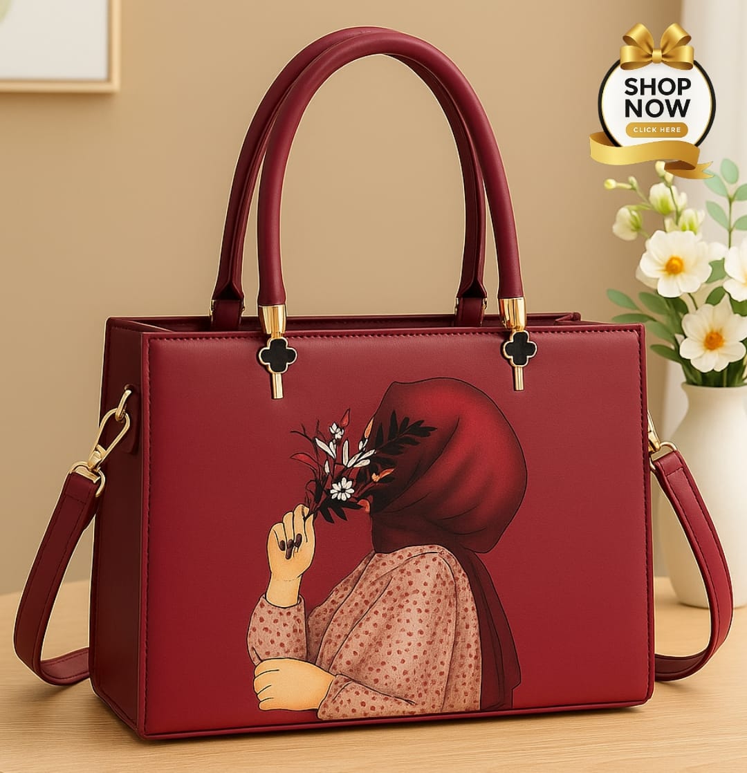 High Quality Shoulder Bag 💝 Hijabees High Quality Bag With Handle For Girls 💝